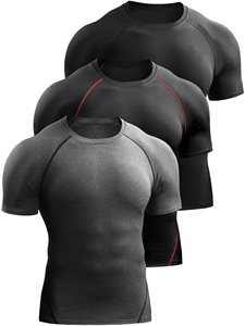Wholesale Custom Made Unisex Rashguard UV Protection <b>Compression</b> Sublimation Breathable Polyester OEM Factory Wear OEM Wholesale - Product Image 4