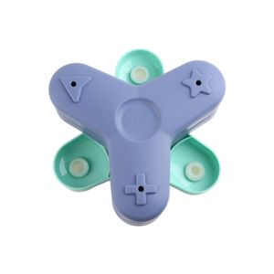 Juguete masticable de plástico redondo para gatos y perros, comedero interactivo, material de melamina, tamaño regular - Product Image 2