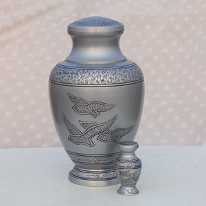 Urna Funeraria de Aluminio Antigua de Alta Calidad para Mujer, Diseño Hermoso y Personalizado, Moderna y Duradera, para Cenizas Humanas Adultas - Product Image 4