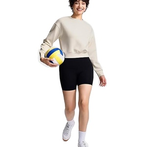 Sudadera de Mujer de Algodón 100% Ecológico, Diseño Otoñal, Cuello Redondo, Holgada, Informal, con Logotipo Personalizado en la Parte Delantera/Trasera - Product Image 1