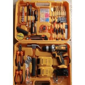 Kit de clé à chocs sans fil DeWalt 18V avec batterie et chargeur pour usage domestique, outils Milwaukee, outils Makita, outils électriques, outils de bricolage - Product Image 1