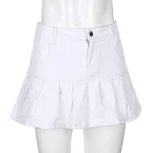 Directo de Fábrica, Pantalones Anchos de Cintura Alta para Mujer, Elegantes, Cómodos, Multifuncionales, con Botones, Otoñales, Ecológicos, Transpirables, Azules - Product Image 2