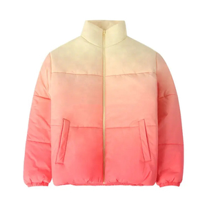 Veste matelassée à col montant pour homme, manteau d'hiver chaud et isolé, fermeture éclair intégrale, légère, décontractée, pour l'extérieur, par temps froid - Product Image 6