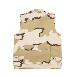 Chaleco Utilitario Multibolsillos con Estampado de Camuflaje para Hombre, Chaleco Informal para Viajes, Trabajo y Actividades al Aire Libre, Ligero y Transpirable, Venta al Por Mayor - Product Image 2