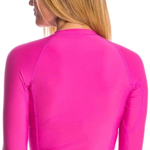 Camiseta de Compresión para Mujer, Logotipo Personalizado, Transpirable, Manga Larga, Sin Costuras, Secado Rápido, Elástica, Ajuste Deportivo, para Entrenamiento - Product Image 6