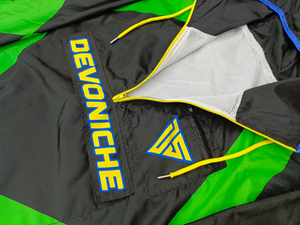 Custom Men's Satin Windbreaker Jacket and Shorts <b>Set</b> Embroidery Print Zip Jogger Tracksuit Quick Dry Summer - Product Image 3