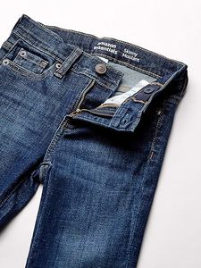High <b>Waist</b> Straight Leg Denim <b>Jeans</b> Women's Casual Full Length Stonewashed Cotton Pants Autumn Style - Product Image 4