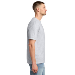 เสื้อยืดคอกลมยูนิเซ็กซ์สำหรับขายส่ง ยี่ห้อ Level Apparel ผ้าฝ้าย 100% สั่งซื้อจำนวนมาก รับผลิตแบรนด์ส่วนตัว ระบายอากาศได้ดี พิมพ์ลายดิจิทัล - Product Image 3
