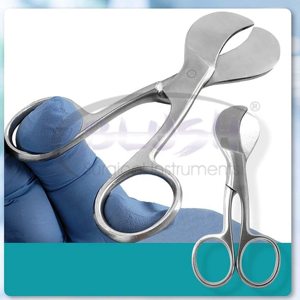 Wholesale Stainless Steel Safety Point Schumacher Umbilical Cord Scissors Micro Surgery Instruments By <b>Blush</b> Surgical - Product Image 6