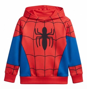 เสื้อสเวตเตอร์มีฮู้ดเด็กสไปเดอร์แมนแขนยาวผ้าฝ้ายผสมสวมใส่สบายๆ - Product Image 1