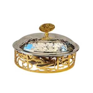 Recipiente para Calentar Comida de Acero Inoxidable de Primera Calidad con Tapa Decorativa, Calentador de Buffet, Juego de Servicio para Cazuelas - Product Image 5