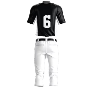 Conjunto de Uniforme de Béisbol Personalizado - Color Sólido, Sublimado, Impreso, Ropa de Equipo con Logotipo Personalizado, Colores Personalizables, Secado Rápido, Absorbe la Humedad, OEM - Product Image 2