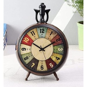 Premium Teak Wood Desk <b>Clock</b> - Handcrafted Luxury Wholesale - Product Image 1