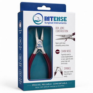 Professional Chain Nose Jewelry Pliers Stainless Steel Precision <b>Wire</b> Wrapping Pliers for Jewelry Making Beading <b>Craft</b> DIY Hand - Product Image 6