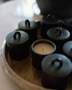 Recipientes de metal decorativos de lujo para velas, contenedores para hacer velas, para decoración de interiores de bodas y eventos. - Product Image 1