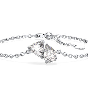 REYES Wholesale Price 1.45Ct Moissanite Link Bracelets <b>for</b> Women 925 Sterling Silver Perfect Engagement Gift Jewelry <b>for</b> Her - Product Image 4