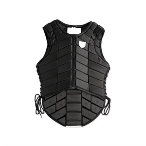 Chaleco Protector de Neopreno para Montar a Caballo para Mujer, Sin Mangas, Cierre de Cremallera, Color Sólido, Equipo Ecuestre Ligero - Product Image 6