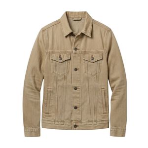 Men Dark Blue Breathable 100% Cotton Classic <b>Denim</b> <b>Jacket</b> Heavyweight Button Up Casual Jean Coat High Quality <b>Jackets</b> - Product Image 5