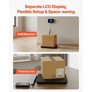 Bilancia Postale Digitale a Doppia Precisione 0,35 Oz/3,5 Oz, Bilancia Commerciale con Funzione Hold/Tare, Display LCD, Capacità 440 Libbre - Product Image 5