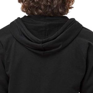Unisex Casual Loopback Terry <b>Zip</b> Hoodie Lightweight Sweatshirt Full <b>Zip</b> <b>Hooded</b> Top for Men Women Fashion Wear - Product Image 4