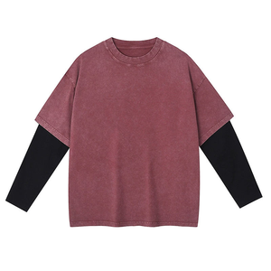 T-shirt décontracté pour homme personnalisé, design vintage avec boussole, en jersey de coton respirant, manches courtes, col rond, tissu 320g - Product Image 5