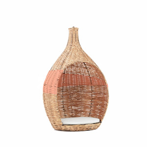 Silla de lectura de ratán sostenible, diseño cómodo, sillas artesanales para meditación y práctica de yoga - Product Image 5