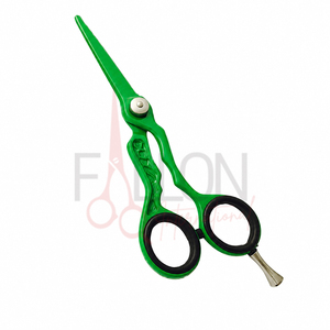 Ciseaux de coiffure professionnels en acier inoxydable avec poignée en caoutchouc pour salon de coiffure, ciseaux de coupe de cheveux - Product Image 3