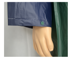 High Quality Green Lightweight Disposable Eco-Friendly for Single-Person Hooded Raincoat for Men Women Waterproof - Product Image 3