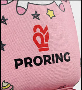 PRORING ถุงมือชกมวยสำหรับเด็ก สีชมพู ลายยูนิคอร์น หนัง PU สำหรับฝึกซ้อมมวยไทย MMA - Product Image 4