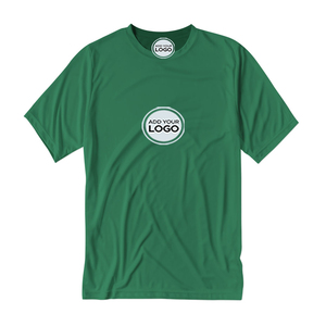 Camiseta Deportiva Personalizada con Logotipo, Tejido Tri-Blend, Transpirable, Absorbe la Humedad, para Gimnasio y Entrenamiento - Product Image 1