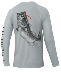 Camisa de Pesca de Manga Larga para Niños, Estampado de Tarpaón Azul, Sublimación, Protección Solar UPF 50, Anti-UV, 85% Poliéster + 15% Elastano - Product Image 6