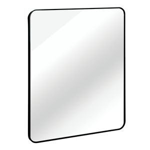 Specchio da parete rettangolare per bagno, nero, 30x36 pollici - Product Image 6