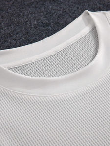 Camisetas de algodón de alta calidad con logotipo personalizado, extragrandes para hombre, camisetas extragrandes de tela gruesa para impresión, camisetas de streetwear para hombre - Product Image 6