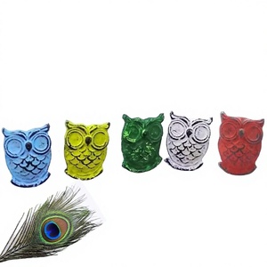 Modern Design Owl Shape Iron Color <b>Knobs</b> and Handles for Kitchen Bathroom Living Room Cabinets-Casting - Product Image 2