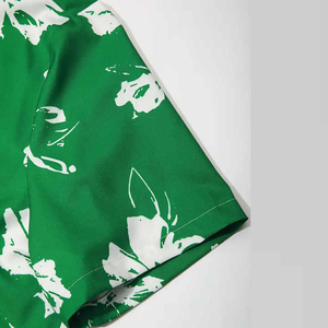 Ensemble T-shirt et Short Décontracté Homme Nouvelle Collection Été – Motif Uni ou Carreaux, Grande Taille, Manches Courtes, Survêtement 2 Pièces pour Homme - Product Image 4