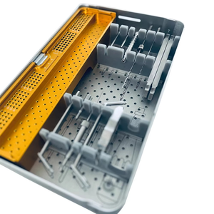 Juego de Instrumentos Quirúrgicos Ortopédicos Veterinarios con Jeringas y Pinzas de Acero Inoxidable para el Cuidado de Perros - GUJJAER SURGICAL - Product Image 2