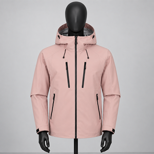 Chaqueta Delgada de Ganchillo Personalizada, Informal, Cálida, con Forro Polar y Cierre Frontal, para Otoño e Invierno, Viajes al Aire Libre, Resistente al Viento - Product Image 1