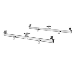 Kit de montage de panneaux solaires, 4 rails en aluminium de 30 pouces, 4 colliers de serrage d'extrémité et 2 colliers de serrage souples, système de fixation pour panneaux solaires - Product Image 6