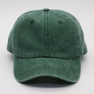 Green Color Unstructured Dad <b>Caps</b> <b>Blank</b> Vintage Dad Hats - Product Image 1