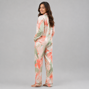 Luxury Women Pajama <b>Set</b> Soft Cotton Breathable Comfortable Two Piece Nightwear Lounge Sleepwear Home Wear <b>Set</b> for Women - Product Image 5