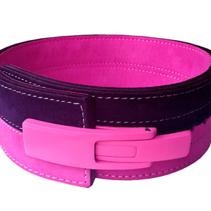 High Quality Custom <b>Weight</b> Lifting Cowhide Leather Belt-Non-Slip Breathable Adjustable for Unisex Gym <b>Training</b> - Product Image 4