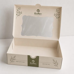 Caja de Embalaje de Cartón Biodegradable y Ecológica para Panadería, Personalizable al por Mayor, para Croissants con Forma Personalizada - Product Image 2
