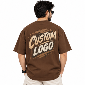 T-shirt en jersey 100 % coton pour homme, col rond, manches courtes, coupe classique, couleur unie, décontracté, respirant, tricoté, 100 % coton - Product Image 3