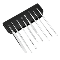 Kit d'élimination de l'acné Ariston International, outils d'extraction des points noirs, des boutons et des comédons, ensemble de beauté avec logo personnalisé
