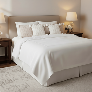 ชุดปลอกหมอน SOGA 6 ชิ้น สีน้ำตาลและสีขาว ลายถักเพชร พร้อมพู่ห้อย ตกแต่งอย่างมีสไตล์และใช้เป็นหมอนอิง - Product Image 6