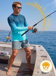 Chemise de bain pour homme à manches courtes, imprimé bleu, séchage rapide, respirante, coupe classique, col rond, 100% coton - Product Image 4