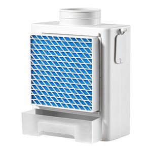 Kit de Ventilación Interior 3 en 1 de Material ABS Premium con Puerto de Escape de 4 Pulgadas, Cajón de Agua, Recordatorio Inteligente de Sobrecalentamiento y Colector de Polvo - Product Image 1