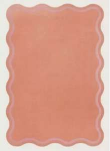 Tapis en laine tuftés faits à la main - Tapis roses modernes, écologiques, antidérapants et rembourrés pour les voyages, la maison, les salles de prière et les chambres d'enfants - Product Image 3