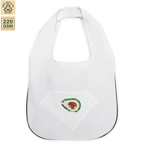 Bolsa de Compras Reutilizable de Tela de 220 GSM, 40x70 cm, Plana, con Logotipo Personalizado, Venta al Por Mayor, Modelo OEM SNC111 - Product Image 1