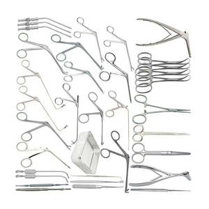 ชุดเครื่องมือผ่าตัดหู คอ จมูก แบบใช้มือ ทำจากเหล็กคุณภาพสูง ขายส่ง - Product Image 1